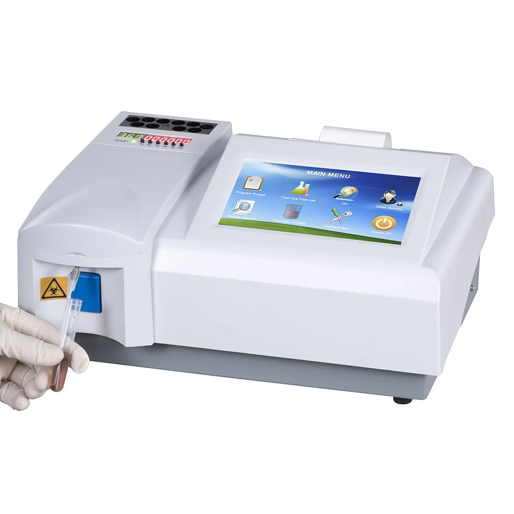 Veterinary Clinical Lab Analyzer Open System Animals Semi-automatic Biochemistry Analyzer