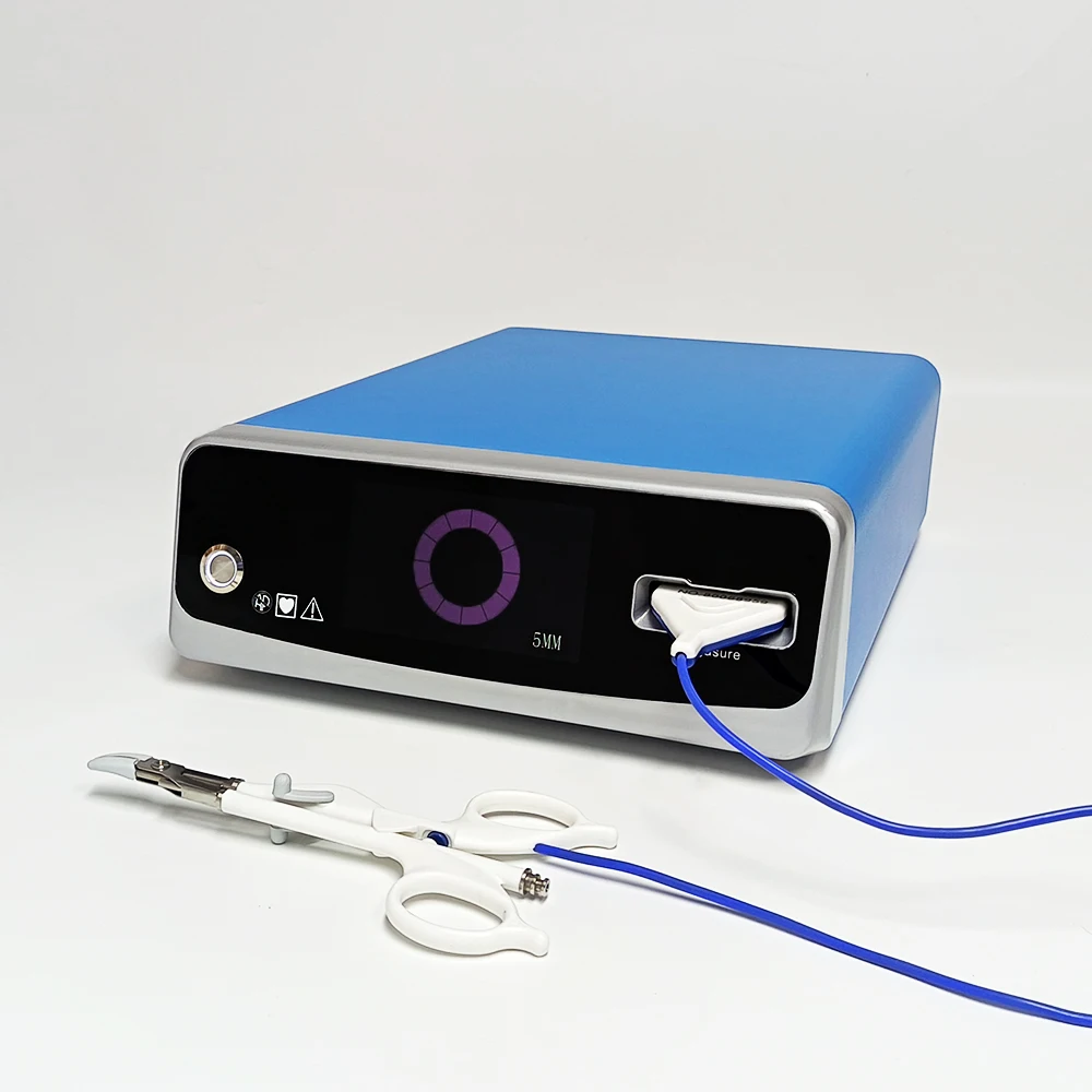 Reusable Bipolar Forceps Instrument Set Vessel Sealing Tool for Veterinary Minimally Invasive Surgery