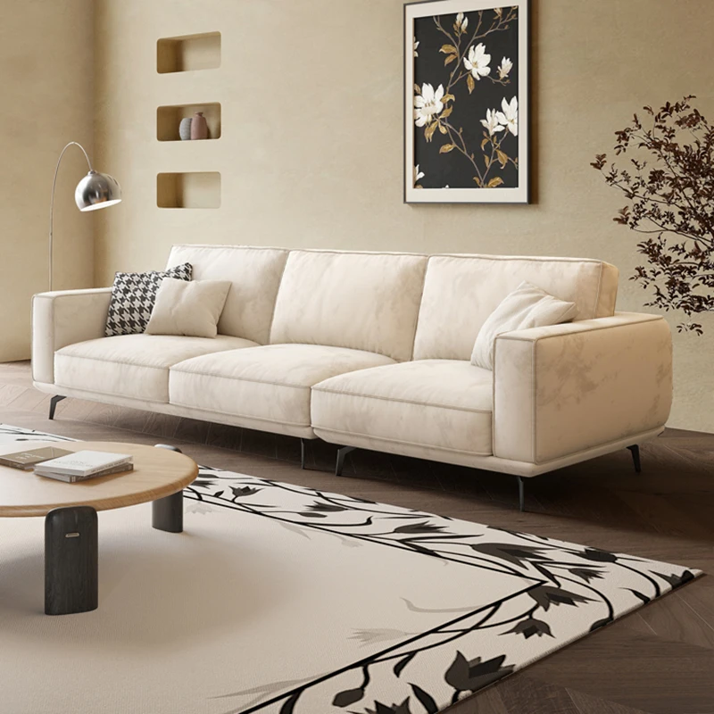 

Simple Ergonomic Living Room Sofas Classic Lounge Modular Armrest Living Room Sofas Legs Metal Organiser Divano Home Furnitures