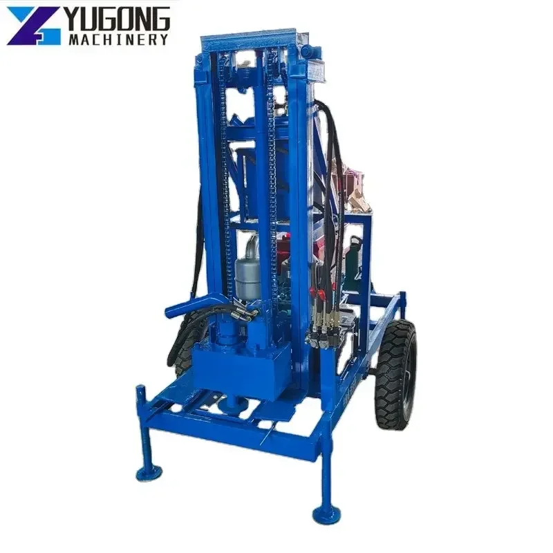 

China Low Cost Portable Water Well Drilling Rigs Geological Survey Small Drilling Rig Water Well Deep 100 Meter Drill for Mexico