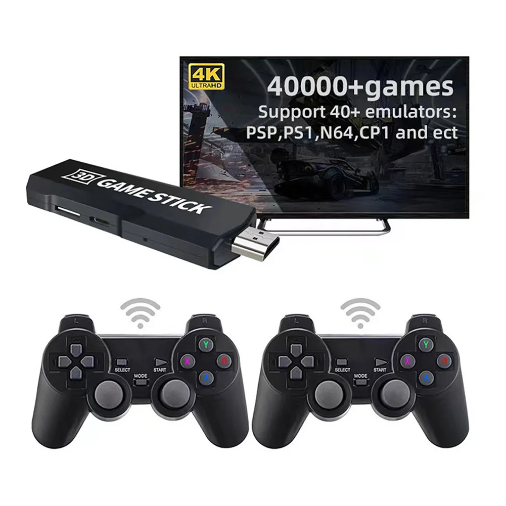 Игровая консоль X2 Plus 4K GD10 Pro, 128 ГБ, 40000 + игр, 3D HD, ретро, игровая консоль, беспроводной контроллер, эмулятор ТВ 40 для N64 PSP Arcade