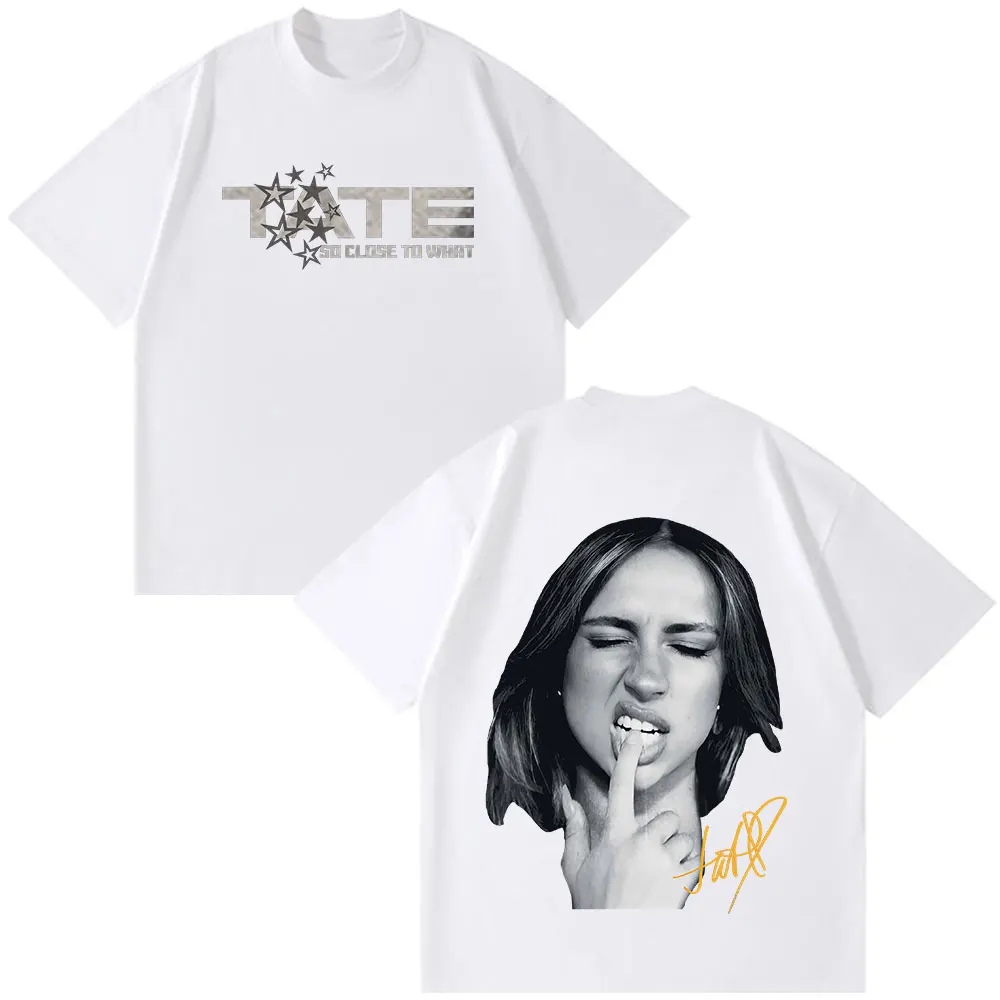 Tate Mcrae Album So Close To What Miss Possessive 2025 World Tour T-Shirts Men Women Short Sleeve T Shirts Casual T-shirt