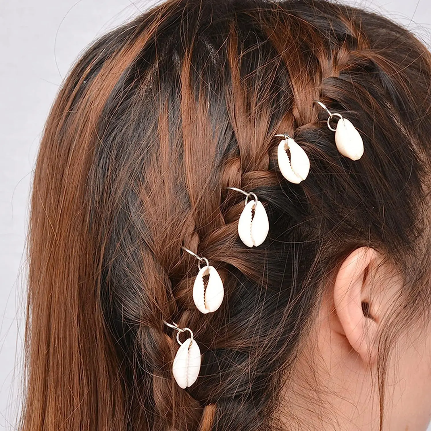 36/80 pcs/set Alloy Hair Jewelry for Braids Dreadlock Accessories Metal Braid Clips Non-Piercing Ear Clips Hair Cuffs Clips