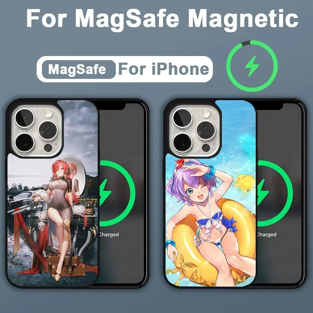 A-Azur Lane 1 Phone Case For iPhone 16,15,14,13,12,11,Plus,Pro,Max,Mini Magsafe Magnetic Wireless Charging