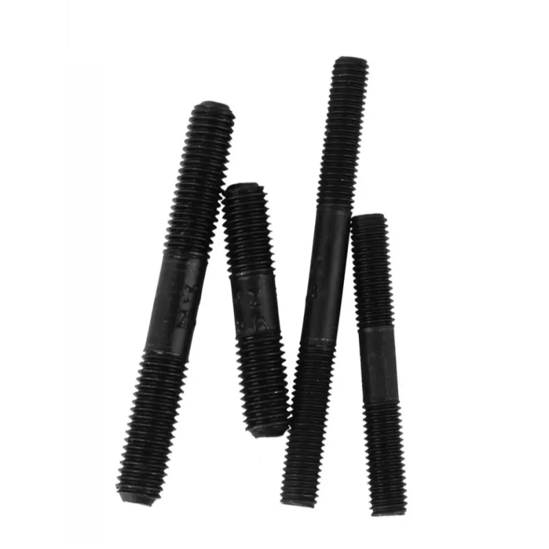 

Grade 8.8 High Strength Black Carbon Steel Rod Double Thread Screw M16 M18 M20 M24 Stud Screw Rod Stud Bolt