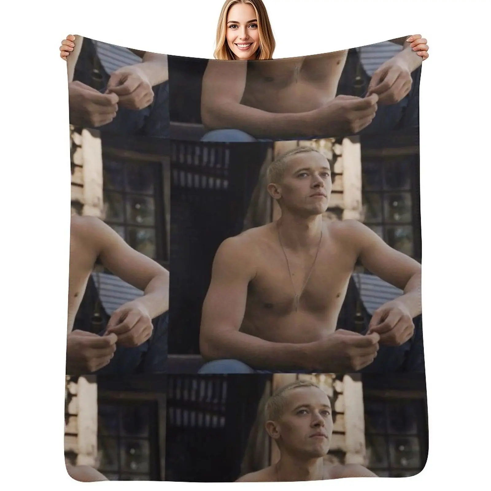 snow Throw Blanket Cozy Microfiber Throw Blanket for Home Bedroom