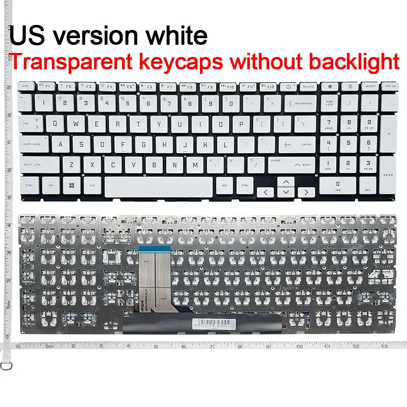 RU/US キーボード HP Victus 15-FA 16T-D 16-R 16-S TPN-Q263 16-E 16 