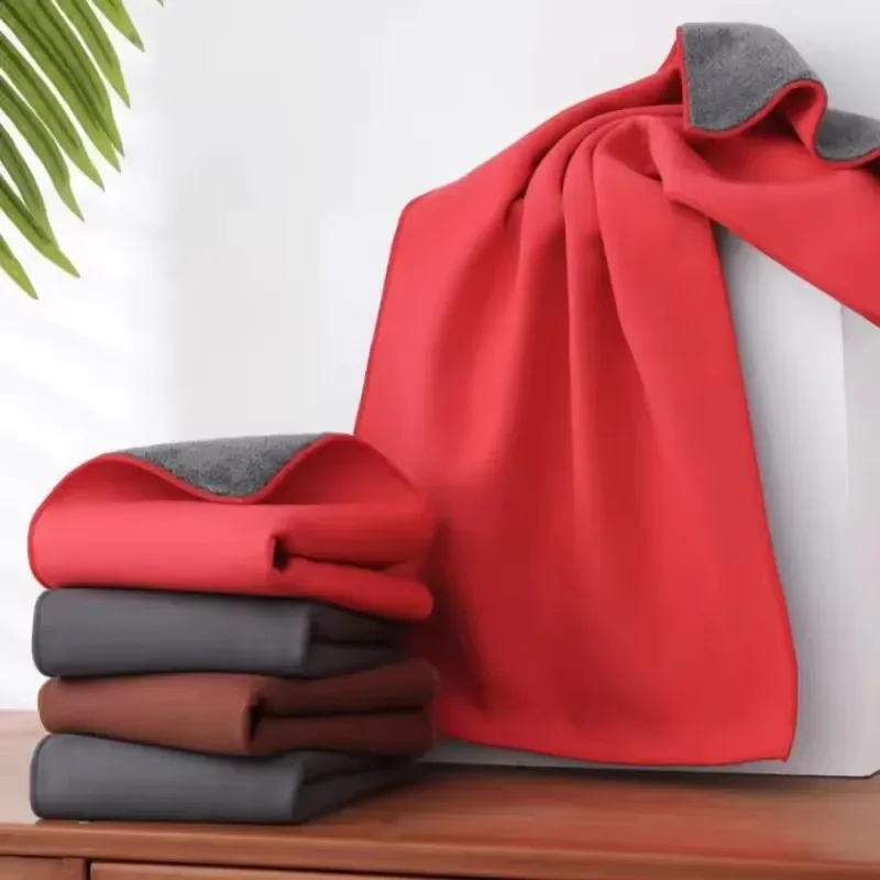 

Soft Microfiber Car Wash Drying Towel 500GSM Ultra Absorbent Car Cleaning Towels Double-Sided Coral Velvet Suede Clean Cloth