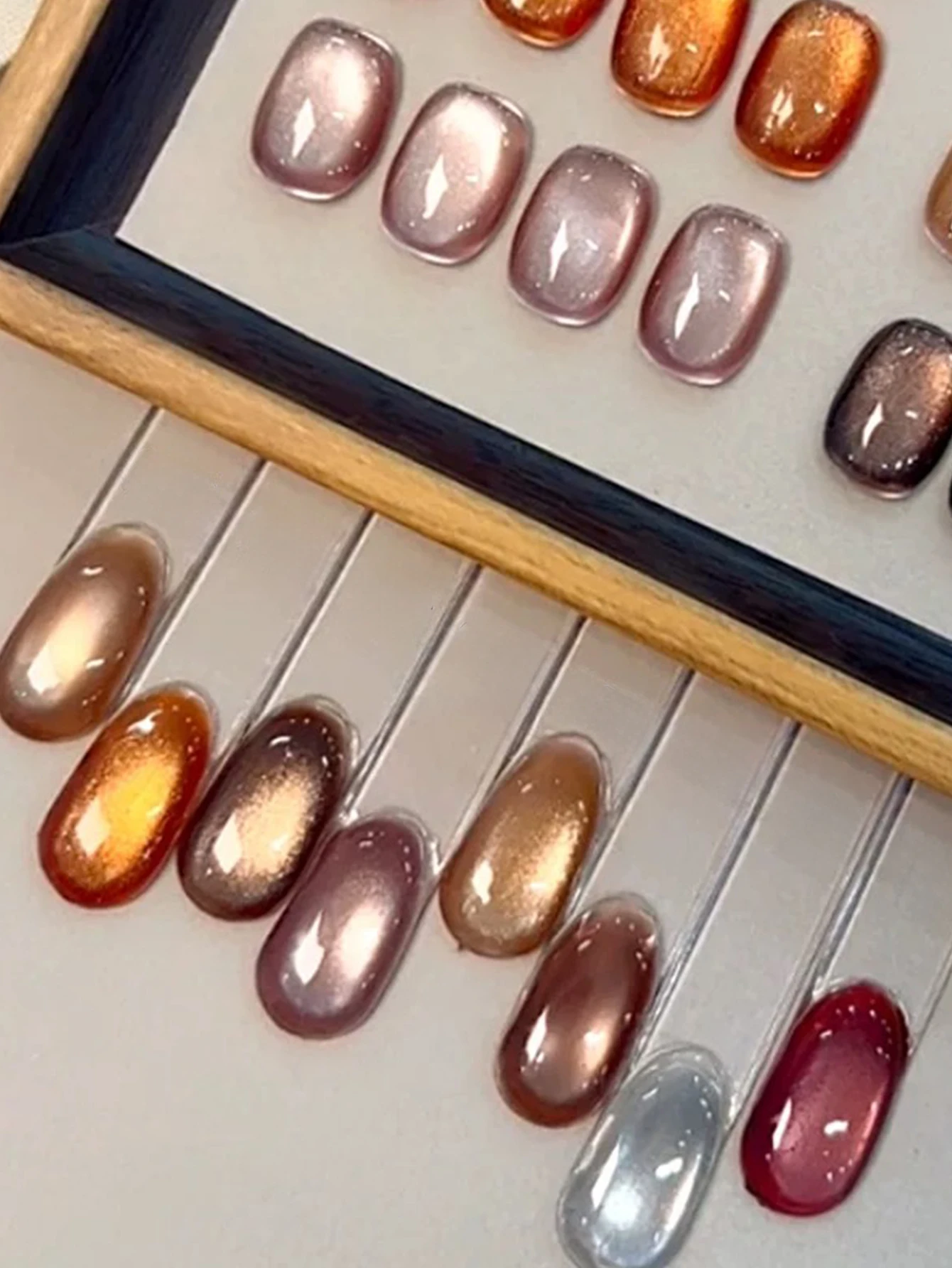 Vernis à ongles Gel œil de chat Caramel automne/hiver 15ml, durcissement UV LED, cadeau de vacances pour femmes, fournitures de soins des ongles, Kit de bricolage, 1 à 8 pièces