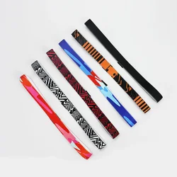 1PCS Candy Color Women Men Yoga Hair Bands Sports Headband Non-slip Running Elastic Rubber Sweatband Football Hair Accessories