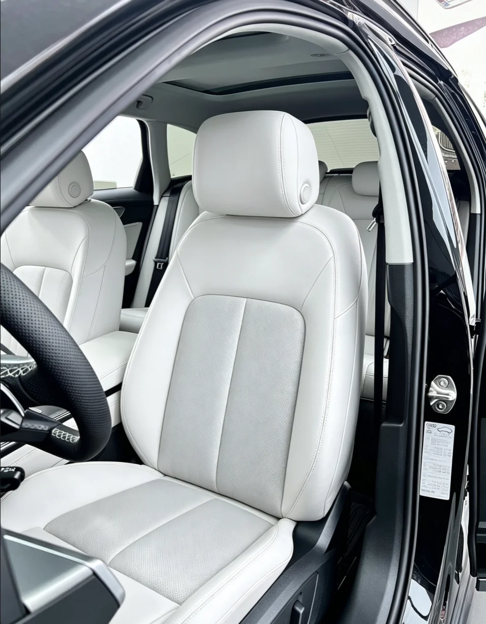 Für Audi A6 C8 2020 Maßgefertigte Autositzbezüge Luxuriöses Nappaleder 100% Passgenau Innenausstattung 360 ° Vollständige Abdeckung – Detail 8