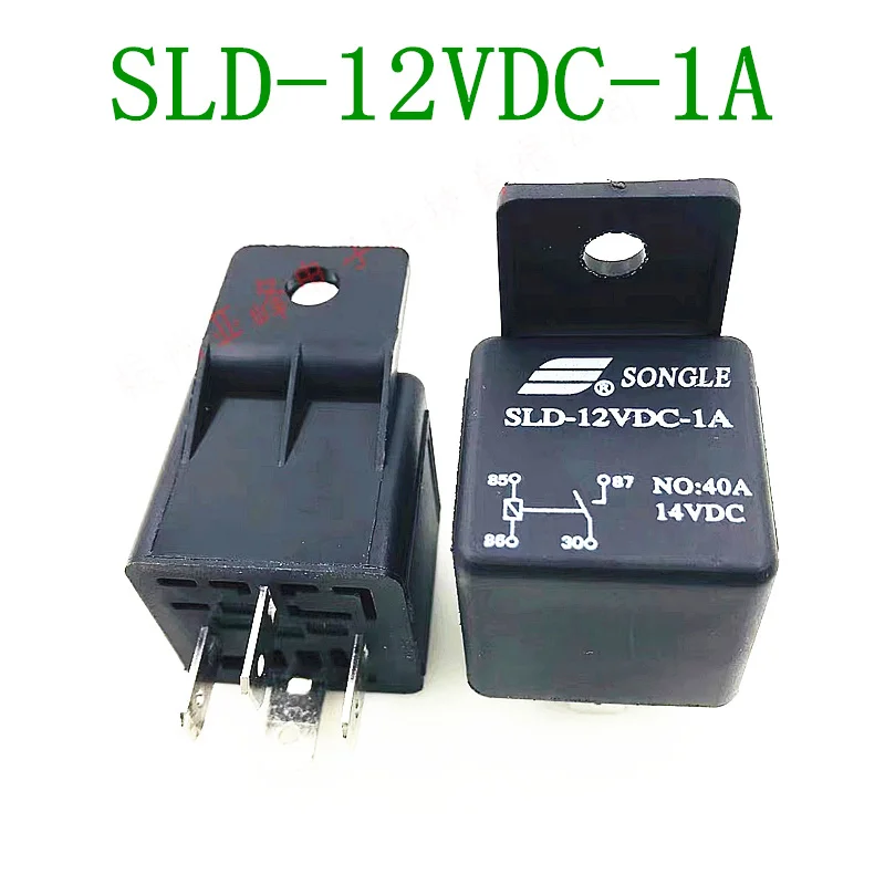 

2PCS SLD-12VDC-1A SONGLE automobile relay 12V 40A