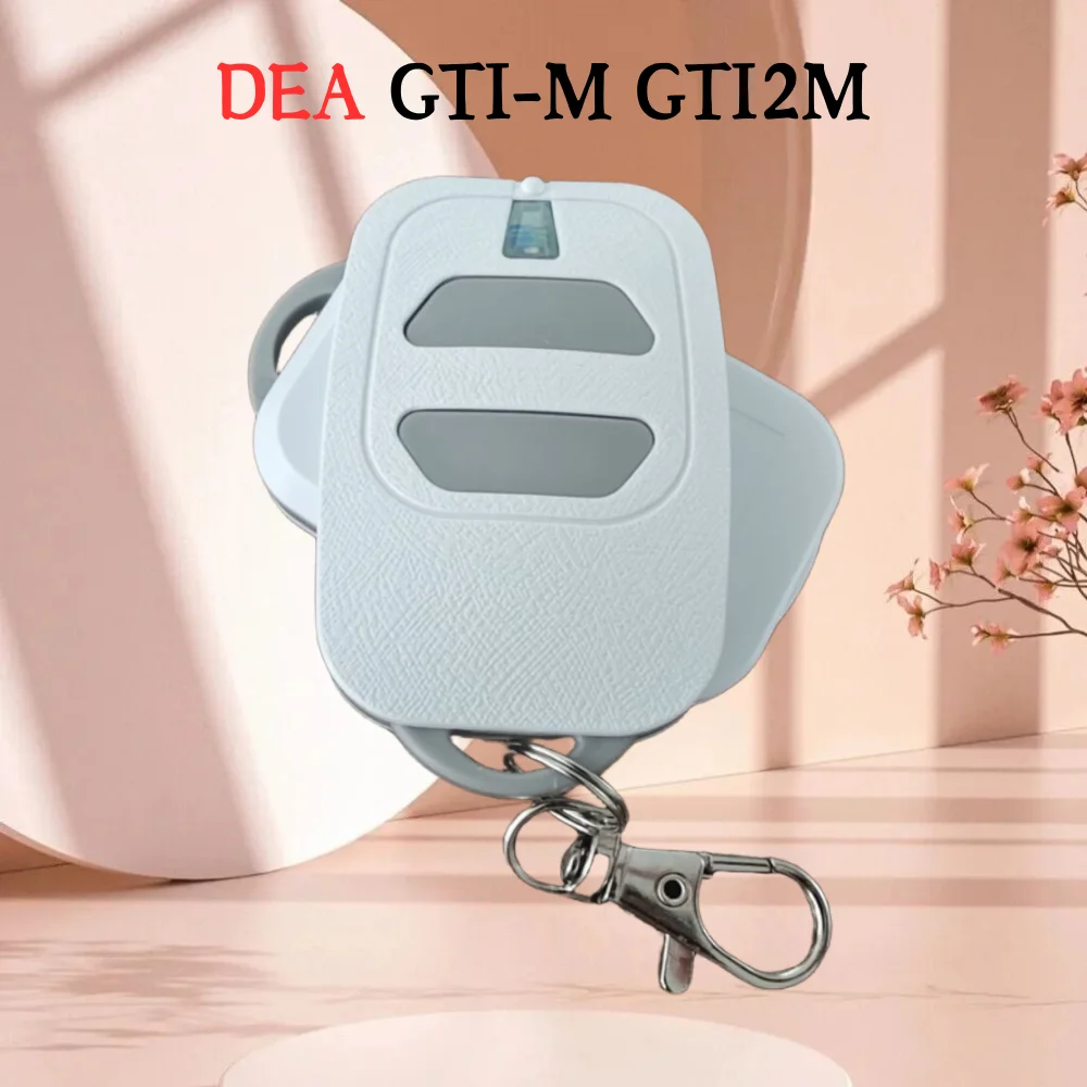 جهاز تحكم عن بعد لباب المرآب DEA GTI-M 433 ميجا هرتز GTI2M GTI4M مع وظيفة الاستنساخ متوافق مع جميع موديلات DEA 433 ميجا هرتز