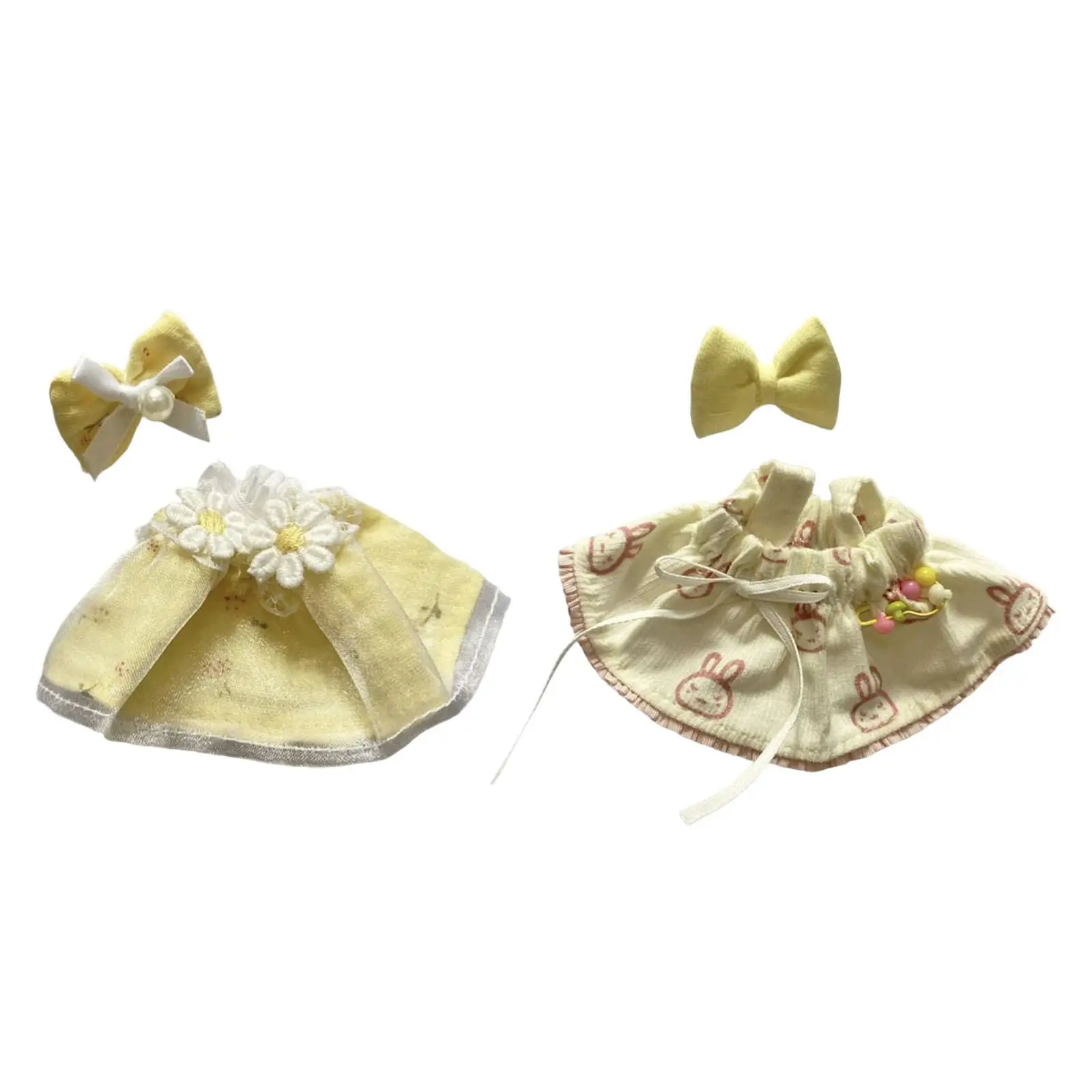 Mini Doll Clothes Set for 6-inch Dolls, Chic Wardrobe Collection