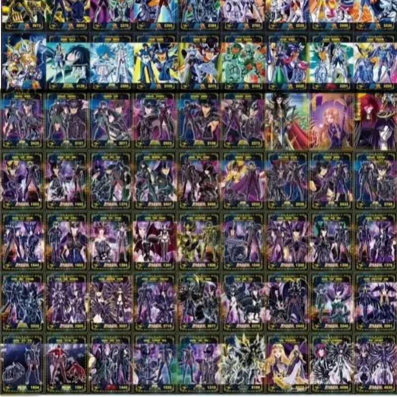 Saint Seiya Card Star Arrow Golden Twelve Palaces Collection Card Beautiful Anime Card Athena Sanctuary Gods Set