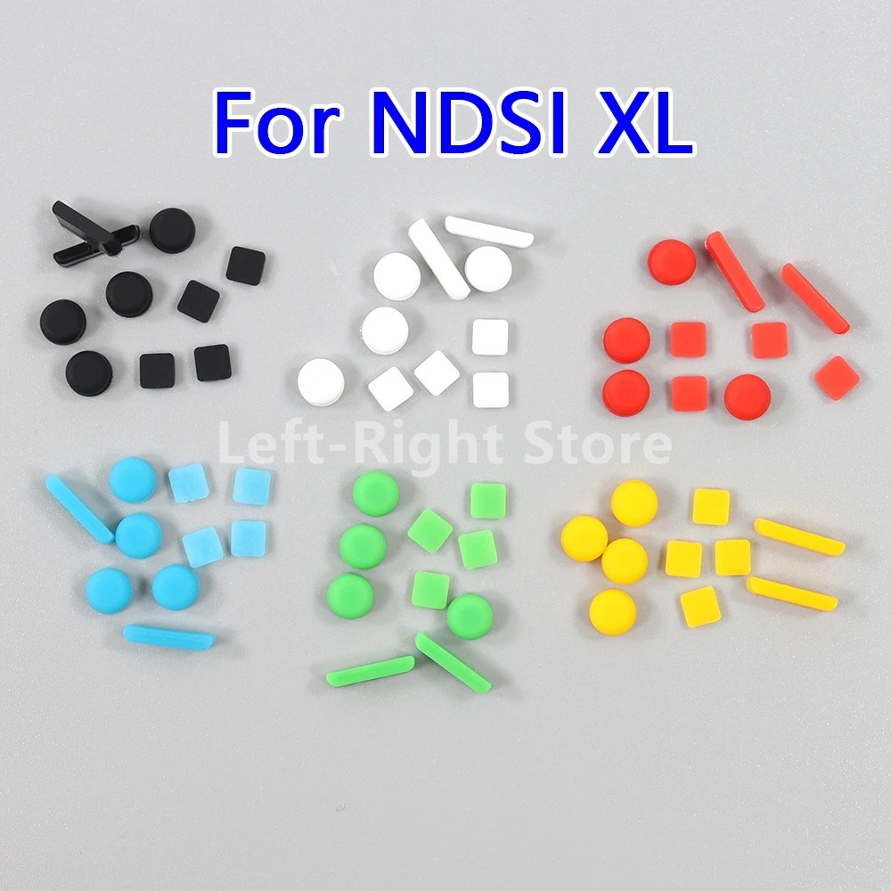 100 مجموعات استبدال ل NDSi XL العلوي شاشة LCD مسامير غطاء المطاط التوصيل ل DSIXL LL وحدة التحكم المسمار قواعد مطاطية غطاء