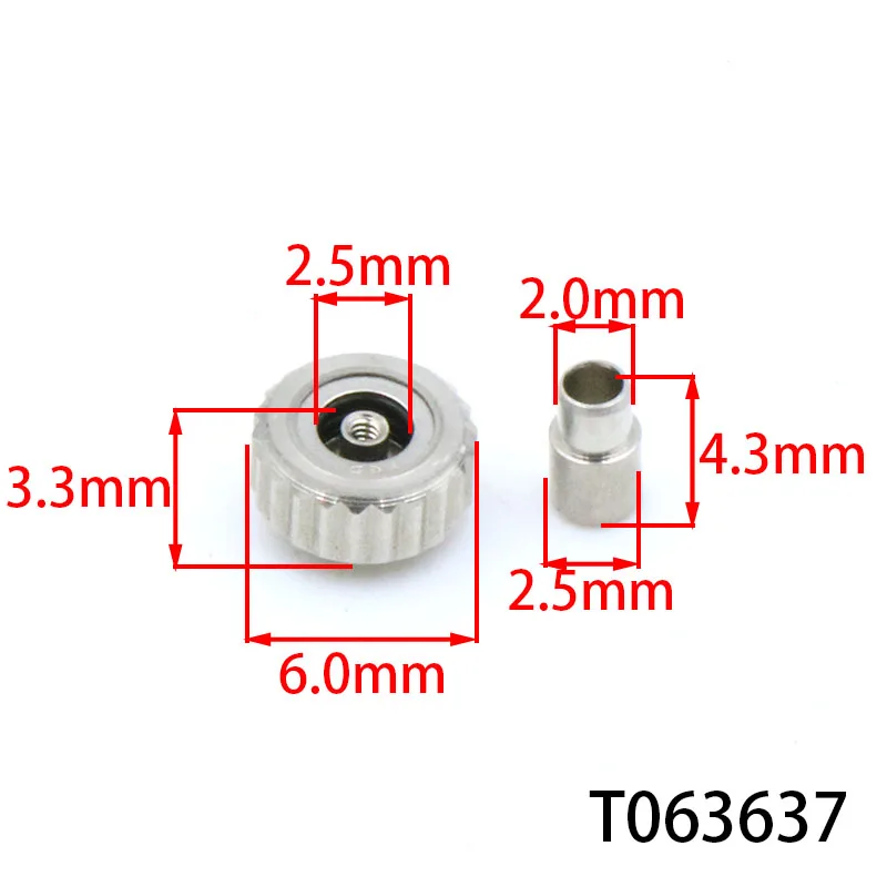 For Tissot 1853 T063 Watch Head T063610 T063407 T063617 T063637  Accessories