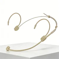 Micrófono Super-Carodiode, Micrófono Hiperdireccional con Aislamiento de Ruido para Shure, Sennheiser, AKG, MiPro, 4 Pines, 3 Pines, XLR, 3.5mm, de Diadema