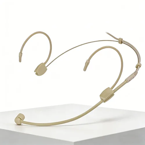 Imagen 1 del producto Micrófono Super-Carodiode, Micrófono Hiperdireccional con Aislamiento de Ruido para Shure, Sennheiser, AKG, MiPro, 4 Pines, 3 Pines, XLR, 3.5mm, de Diadema