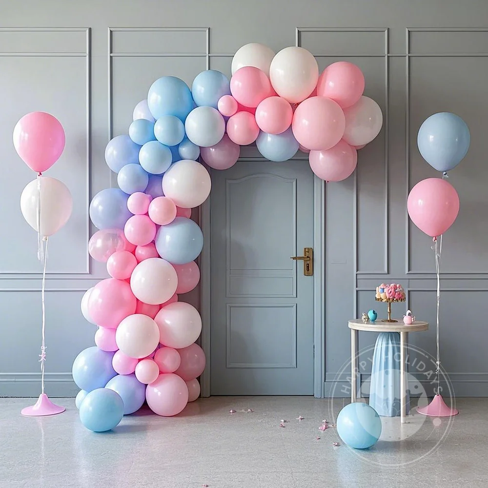 

30/100pcs 5/10/12inch Macaron Latex Balloons Candy Pastel Colorful Pink Blue White Air Helium Balloon Birthday Wedding Party