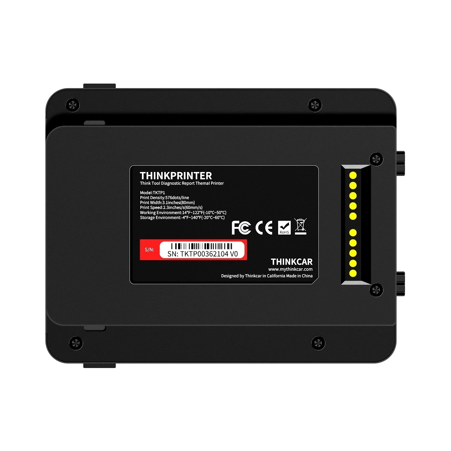 Original ThinkCar ThinkPrinter TKTP1 For ThinkTool pro / Pros / Pros+ Thinkcar Printer Paper Diagnostic Themal Printer TKTP1