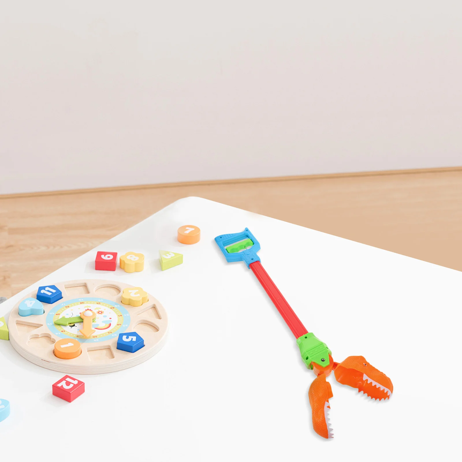 Jouets de bras mécaniques, pince de dinosaure, petit atteindre en plastique pour enfants, outil de ramassage de griffes, jouet pour les mains, école, maison, amusant en toute sécurité