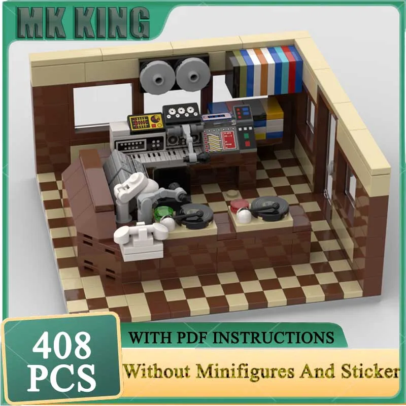 

Popular Movie Model Moc Building Station Model Bricks Technology Blocks Assembly Gift Famous Scene Birthday Toys DIY Sets