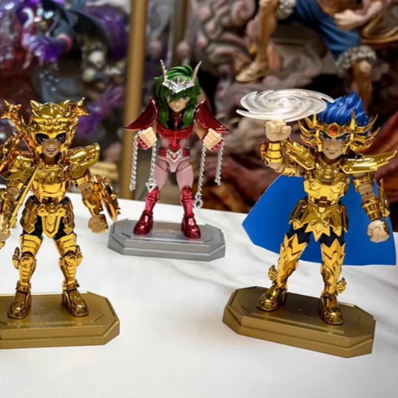 100% figuras de acción genuinas KAYOU Saint Seiya Card Legend Of The Holy Land, figuras de fantasía, juguetes relacionados con el juego, adorno de escritorio