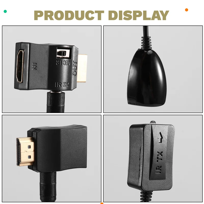 A32T-Remote Control Adapter Player Infrared Extension Cable For HDIM-Compatible Set-Top Box Remote Control Player