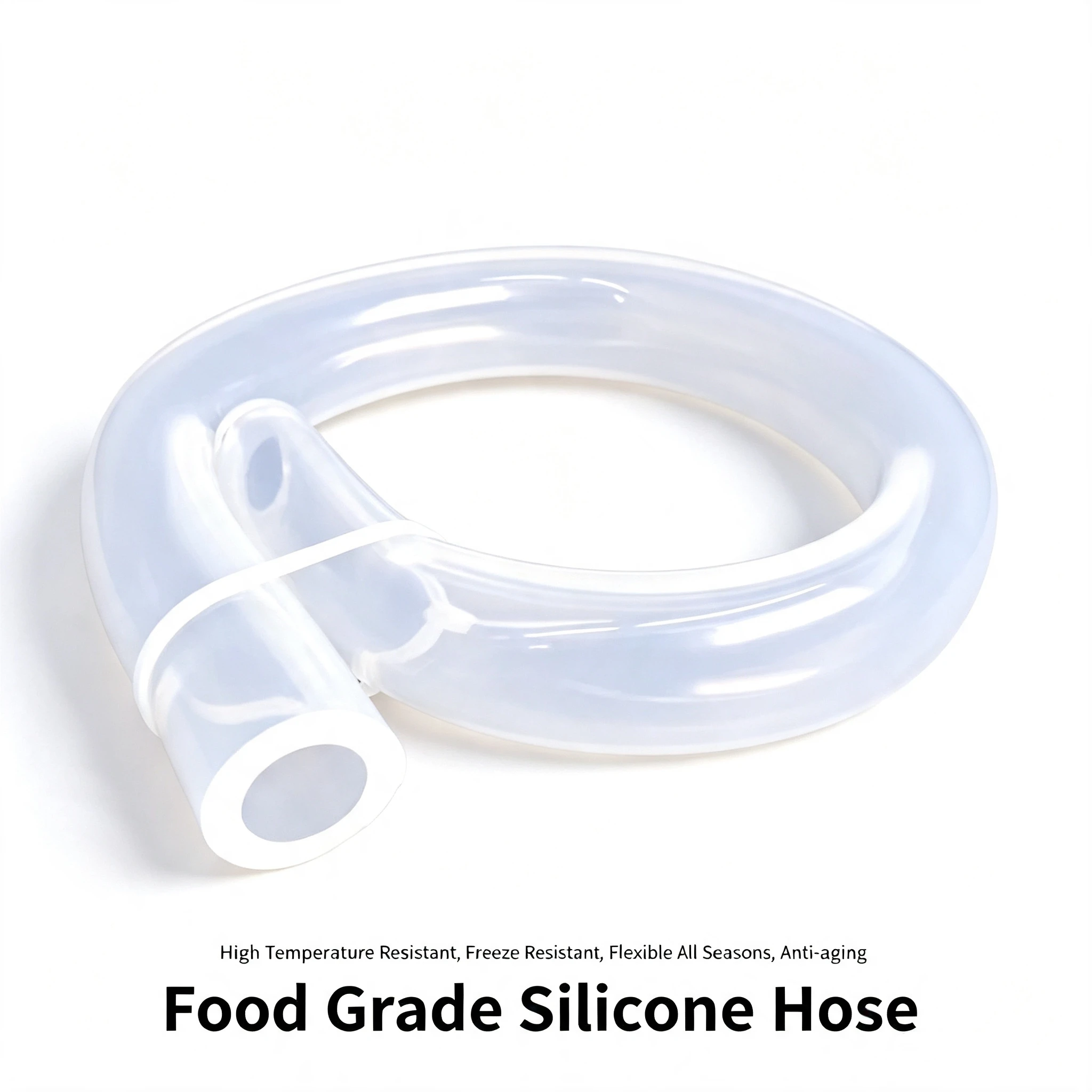 10 Meter Silicone Hose High Temperature Resistance Food Grade Clear Transparent Pipe 2~10mm for Faucet Aquarium Garden