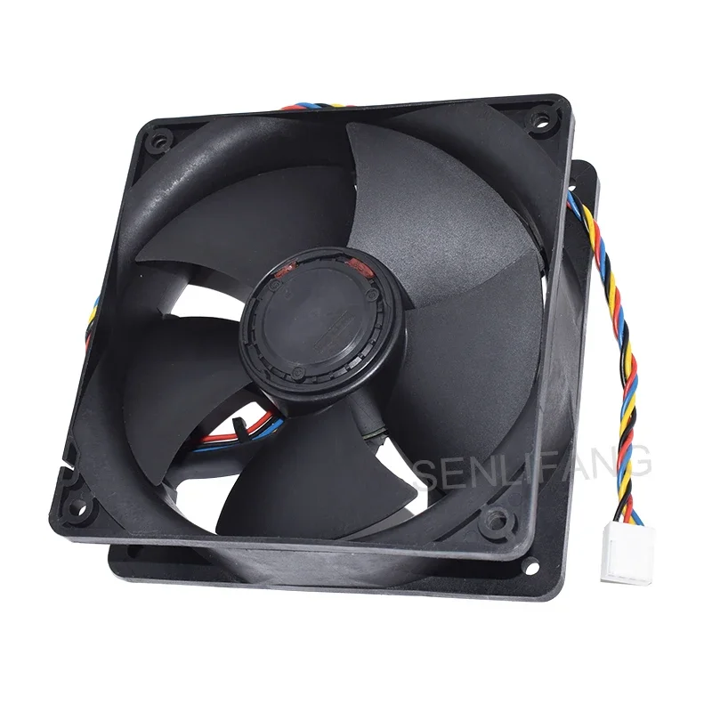 For NIDEC ANT S7 S9 4-Pin PMW 6000RPM Server Cooling Fan W12E12BS11B5-07 12038 DC12V 1.65A 120*120*38MM Cooler