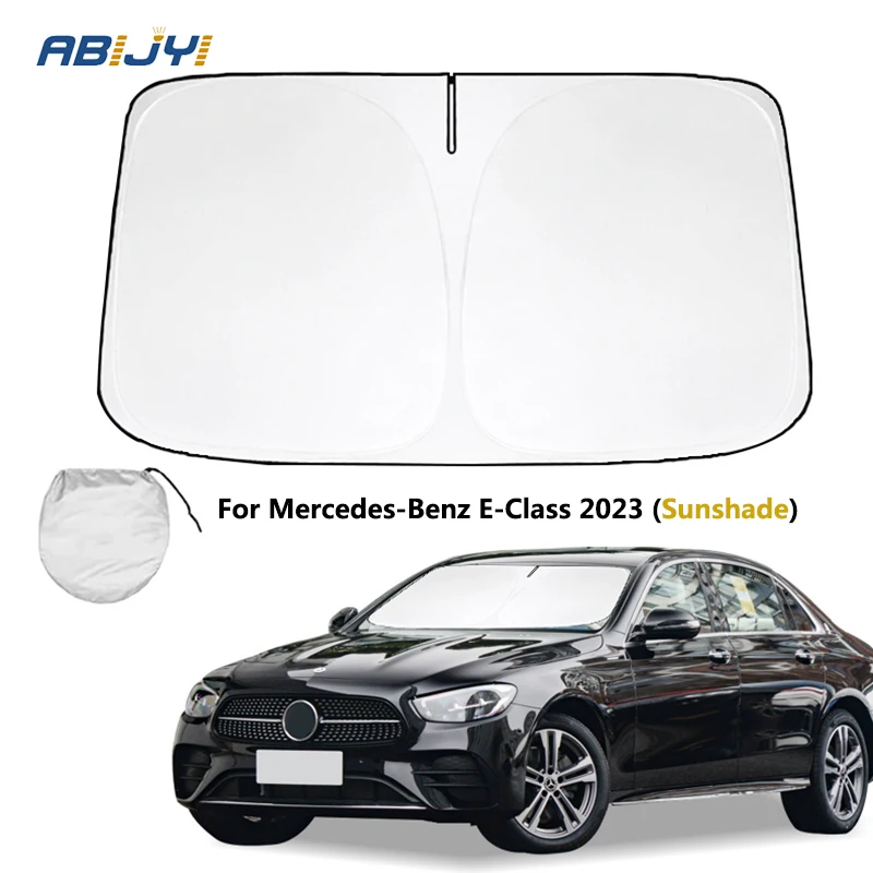 

For Mercedes-Benz E-Class 2023 New Car Windshield Sun Shade Reflector Sunshade Offers Protection Accessorie