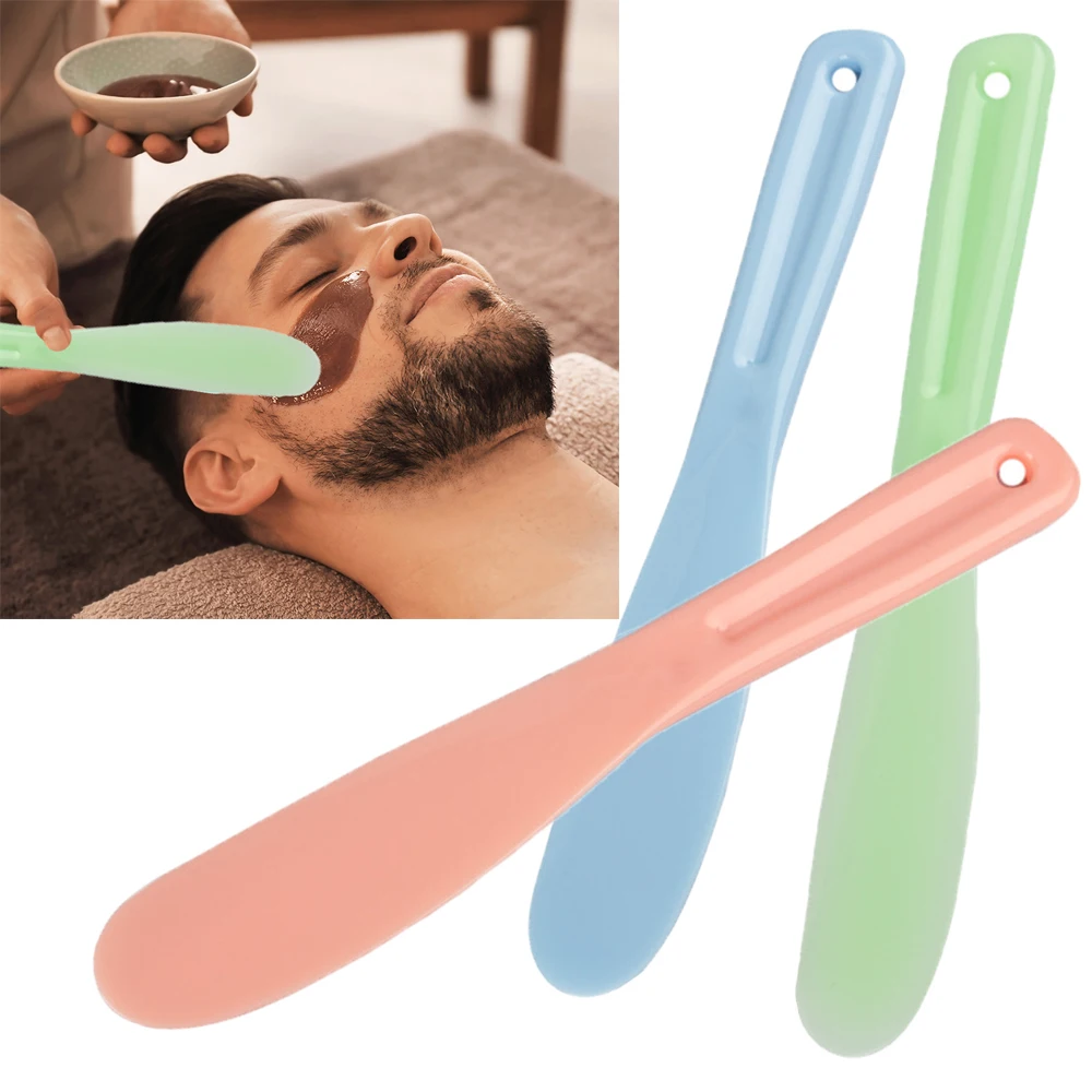 Makeup Applicator Stick Mask Spatulas DIY Mask Tool Silicone Mask Stick Mask Mixing Spoon Eye Cream Stick Cosmetic Spatula