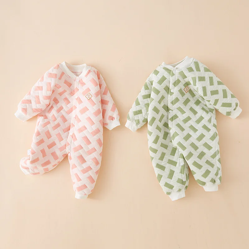 

New Baby Clothes Winter Rompers Cotton Jumpsuits Baby Girl Boy Clothing 0 To 12 Months Babies Accessories Newborn Items Bodysuit