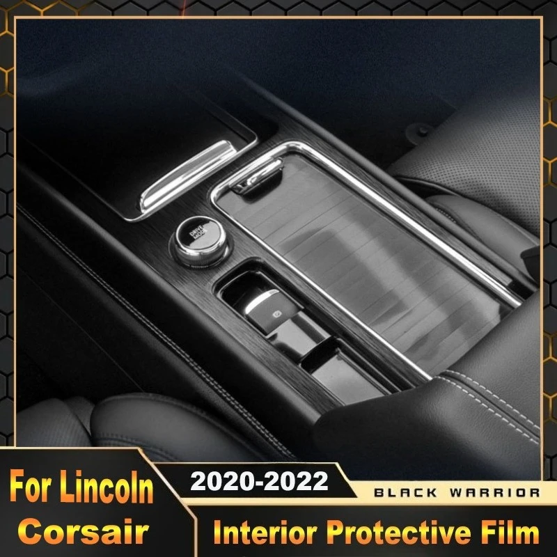 For Lincoln Corsair 2020-2022 Central Control Panel Interior Modified Sticker Protective Film Scratch-Resistant Car Accessories