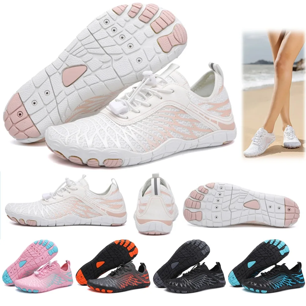 Water Sports Aqua Shoes Unisex Swimming Diving Sneakers Outdoor Beach Barefoot Gym Yoga Footwear Men Women Trekking Wading Shoes