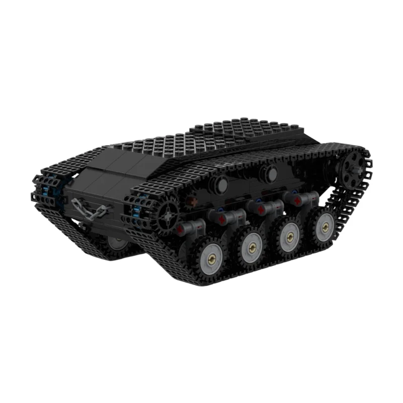 

Tracked Off Roader MOC Building Blocks All Terrain Crawler Vehicle Model DIY Assemble Bricks Outdoor Adventure Car 371PCS