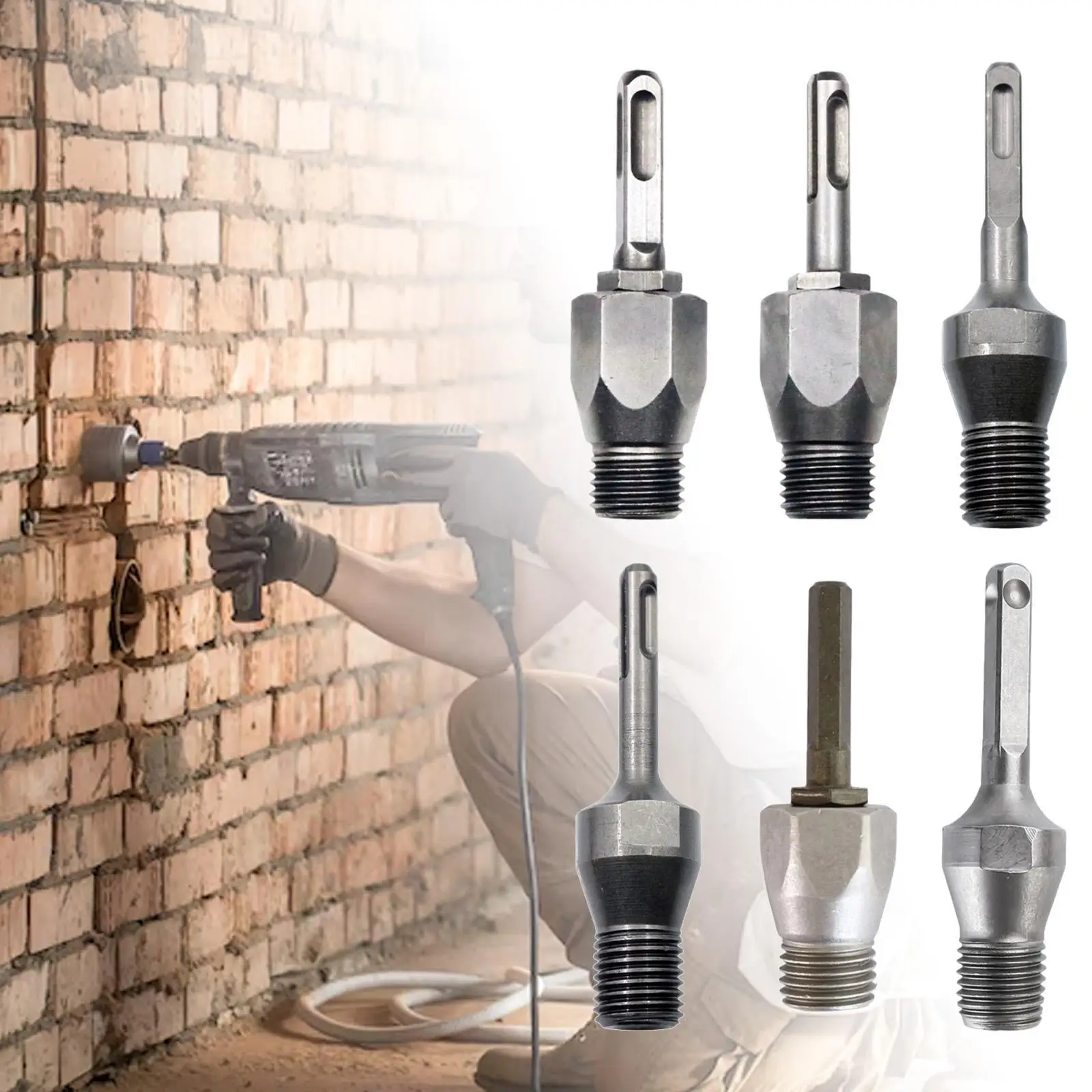 

Core Drill Bit Adapter Spare Parts Concrete Coring Drill Thread Adapter