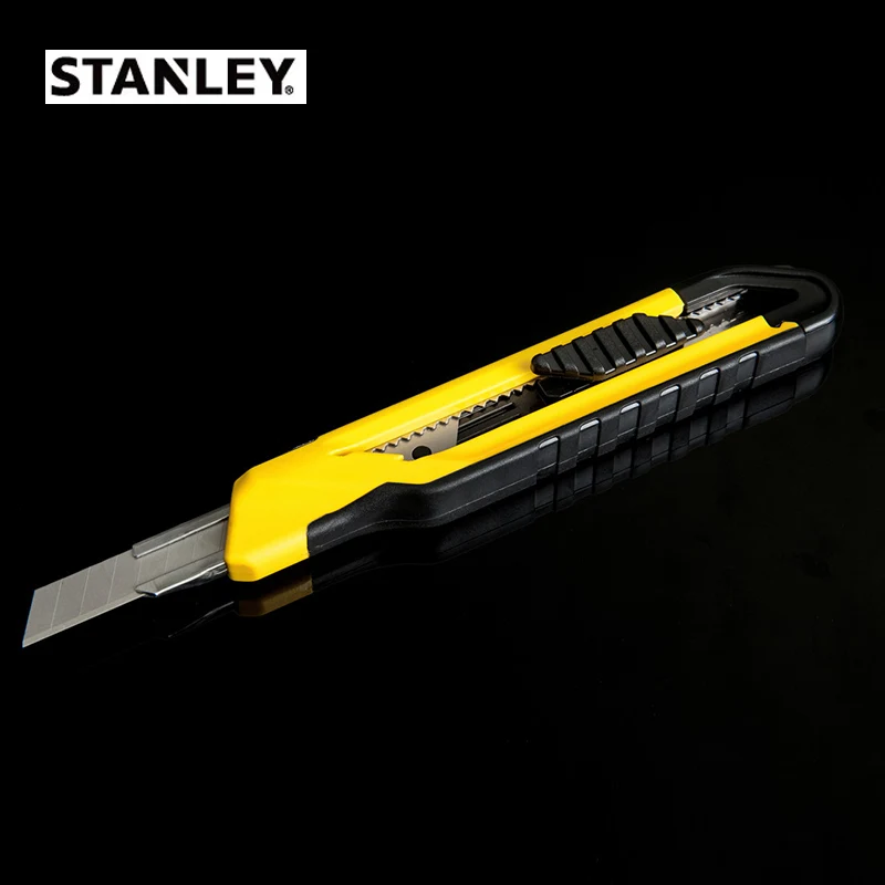 STANLEY Self-locking utility knife with two-color handle 9mm STHT10264-8 STHT10266