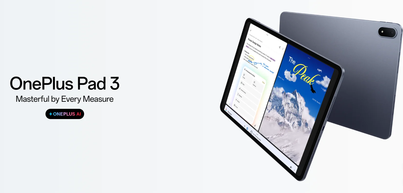 OnePlus Pad 3 Versão Global Tablet Snapdragon 8 Elite Tela de 13,2