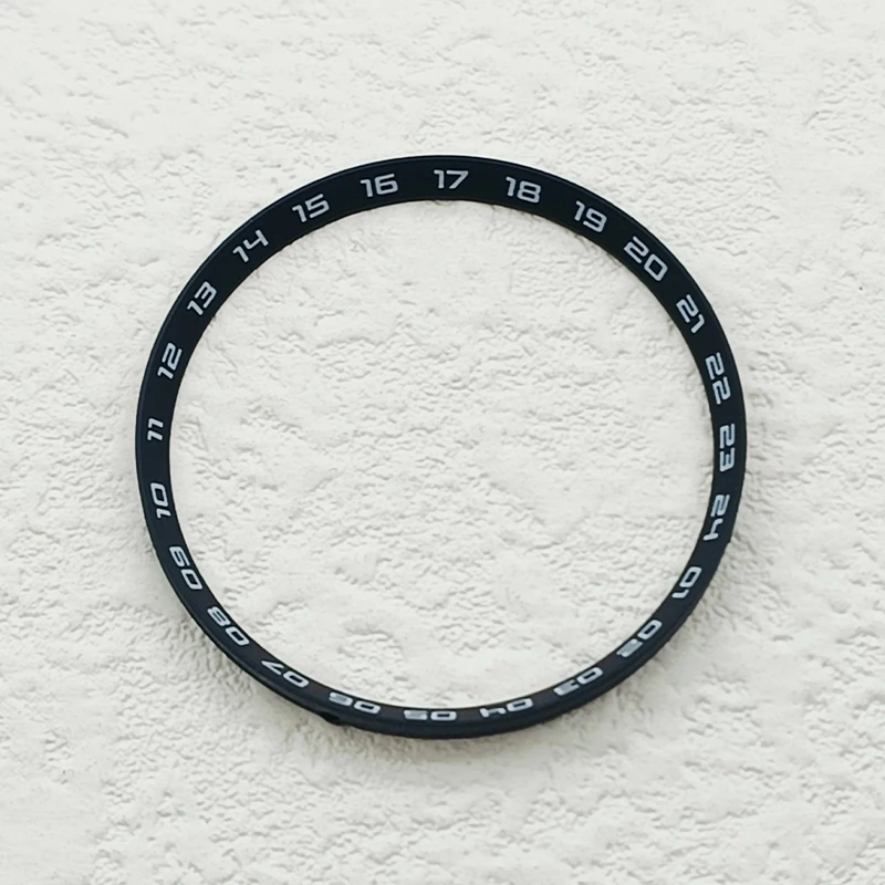 Durchmesser 30,5 mm Uhrenkapitelring passend für SKX007 SKX009 SRPD NH35 NH36 Uhrengehäuse Mehrfarbiger Kunststoffring Refit-Teile – Detail 4