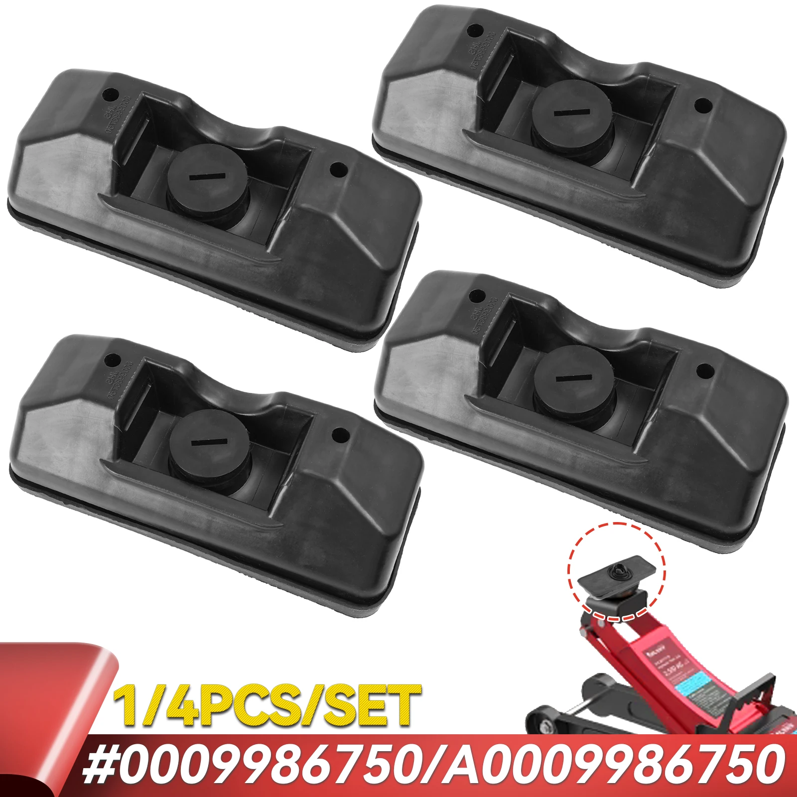 1/4pcs 0009986750 A0009986750 Under Car Jack Lift Jacking Point Support Pad Plug Block Cover For Mercedes-Benz W204 W212 W218