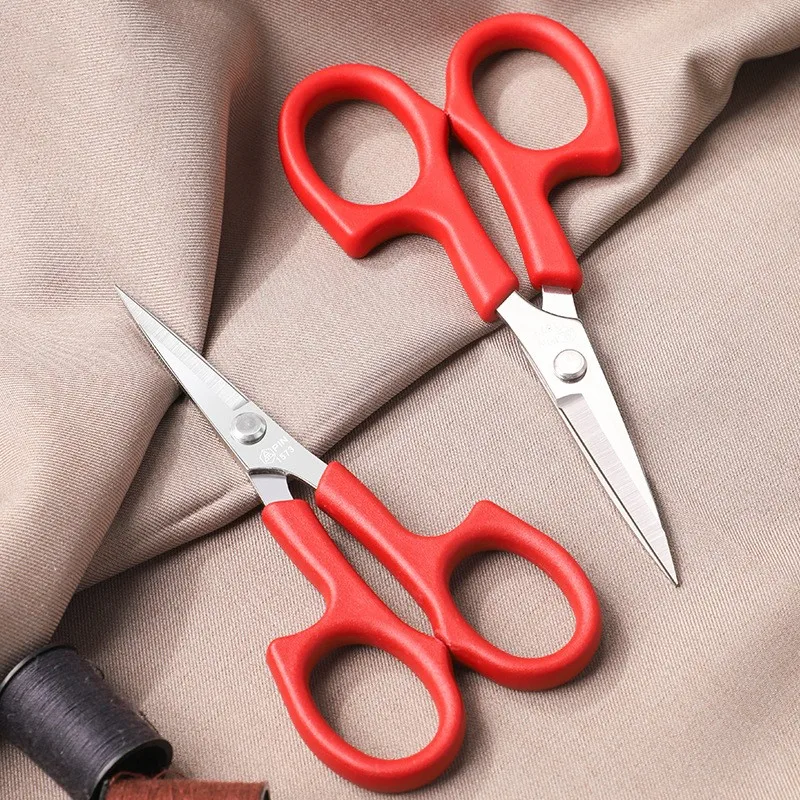 Angled Curved Scissors Embroidery Cutting Head Up Scissor Fabrics for Sewing Clothes Cross Stitch Thread Cutter Sew Accessories