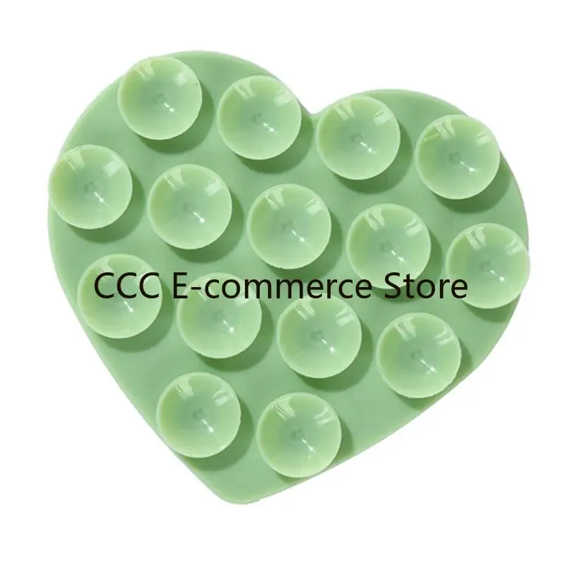 Silicones Suctions Phone Case Adhesive Mount Handsfrees, Strong Grip Holder for Video for Most Model Phone R58A