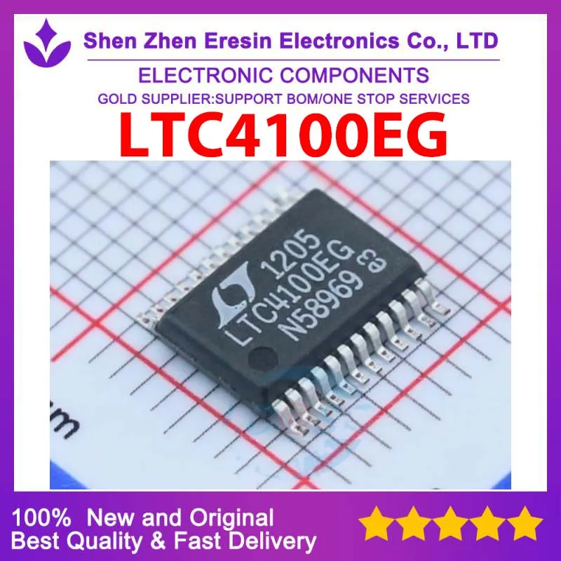 

Free shipping 5PCS/LOT LTC4100EG SSOP24 New and original