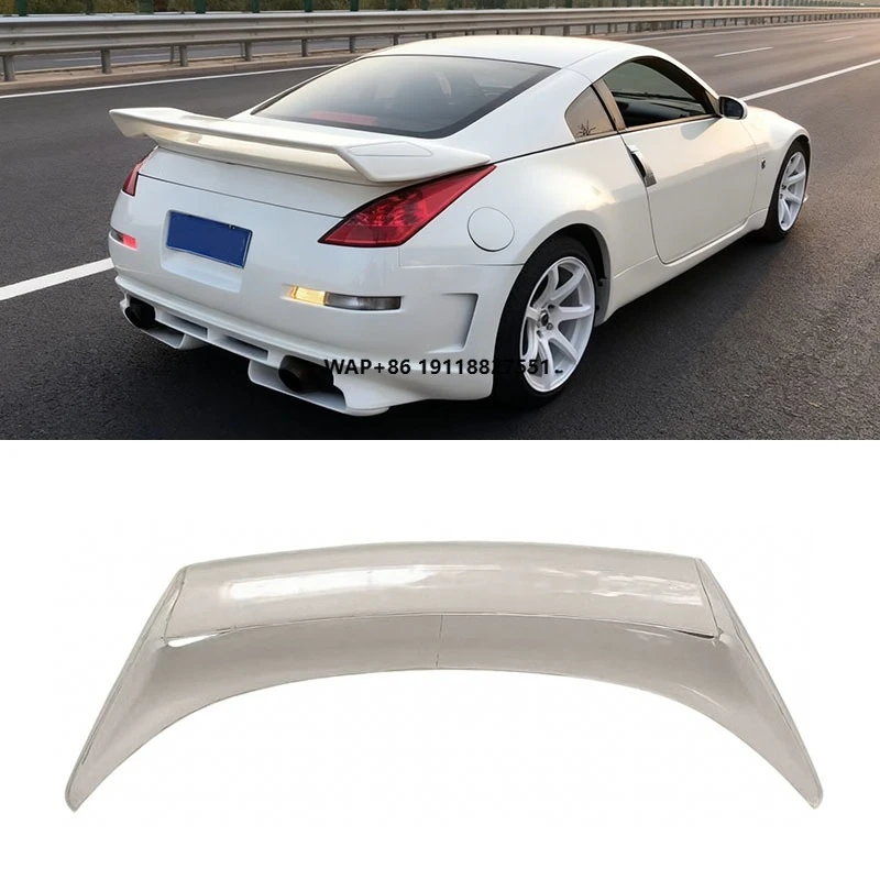 

High Quality Rear Trunk Spoiler for 350Z 350Z Nismo Style Carbon Fiber Spoiler Lip Guide Wing Car Bumper