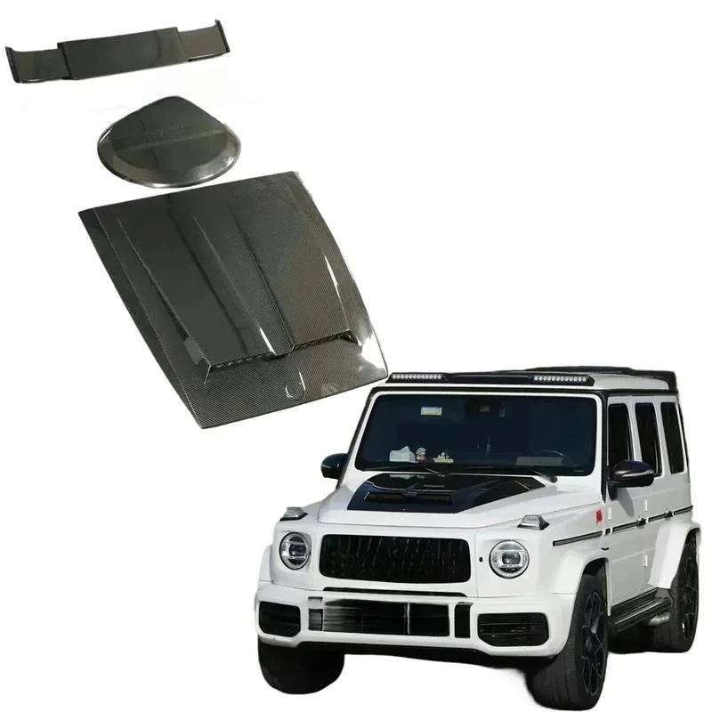 

Auto Tuuning Accessories G-Class G Wagon G5000 G550 G63 W463 Upgrade B- Dry Carbon Fiber Body Kit