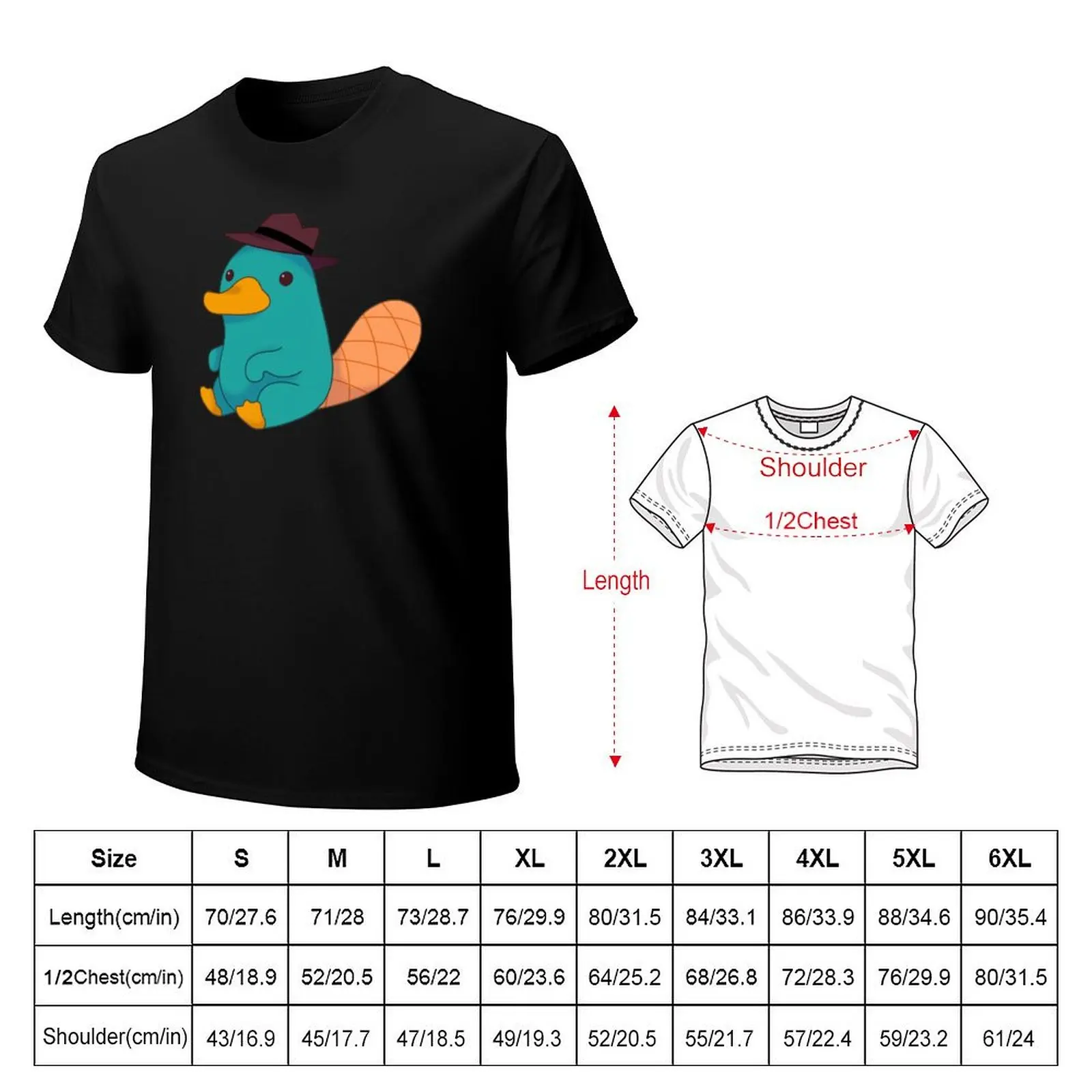 Chubby little agent p T-Shirt Essential Solid Color T-Shirt