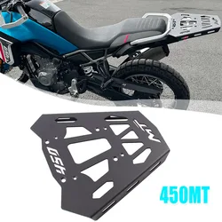 2024 450MT Motorcycle Rear Rack Luggage Ride Top Carrier Box Holder Bracket For CFMOTO 450 MT Storage Suitcase Tail Cargo Shelf
