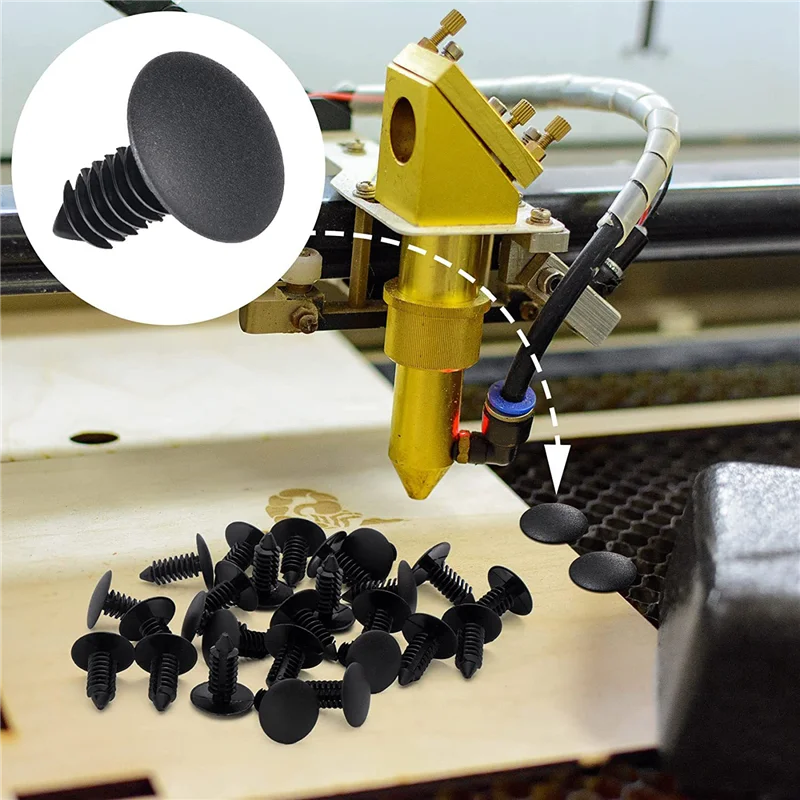 

100 Pcs 7.5-8 mm Honeycomb Pins Honeycomb laser-Bed Hold Down Pins Honeycomb Fixing Needle laser-Engraver Accessories SSQ